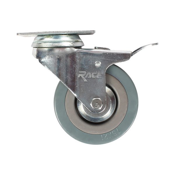 SWIVEL PLATE WITH TOTAL BRAKE - 101