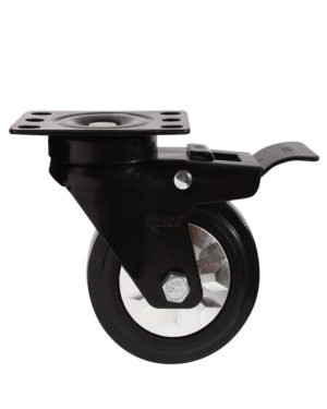 SWIVEL PLATE WITH TOTAL BRAKE - 102