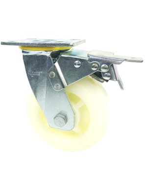 SWIVEL PLATE WITH TOTAL BRAKE - 411